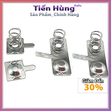 Đế pin aaa chân pin micro thép không gỉ đế pin 1,5v dễ dàng sử dụng thiết bị điện tử