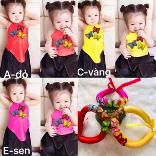 Yếm Đào Thêu Bướm