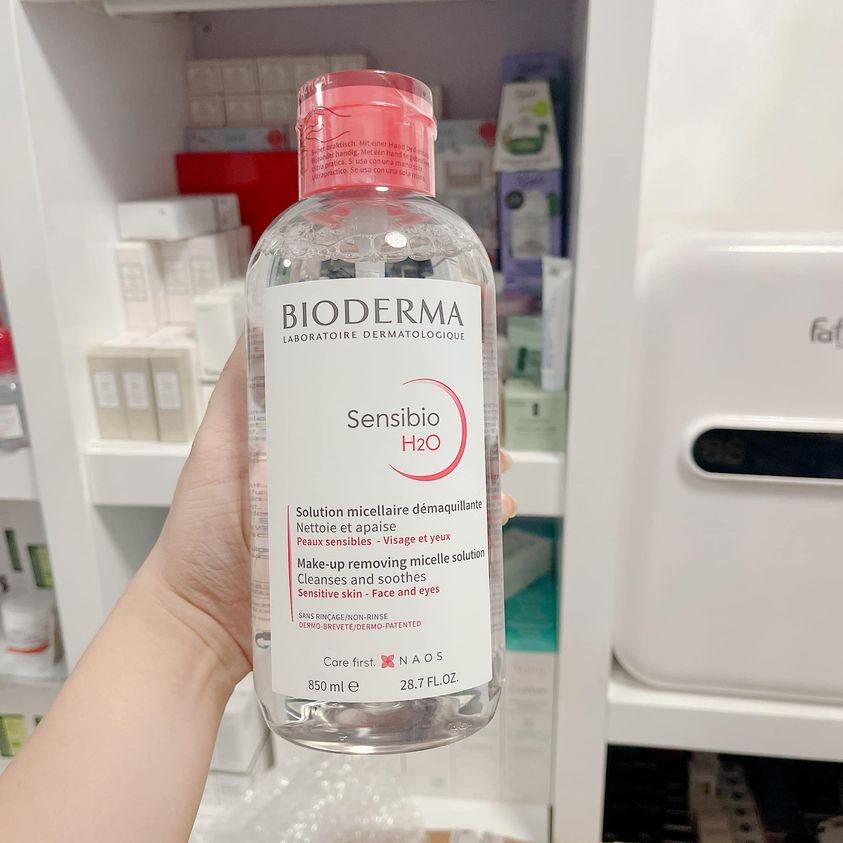 ❌ TẨY TRANG BIODERMA PHIÊN BẢN NẮP NHÚN 850ml HÀNG US SALE