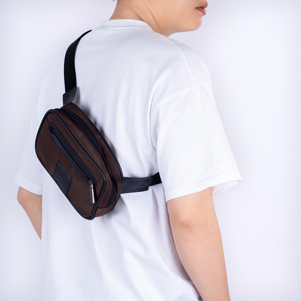 Túi đeo ngực unisex chất liệu vải cao cấp thương hiệu Blanda 7TNTV106