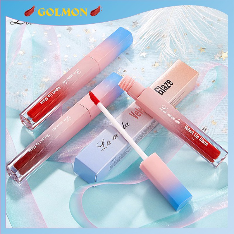 Son kem Lameila Velvet Lip Glaze son môi lì mịn lâu trôi nội địa Trung GM-SK-L01