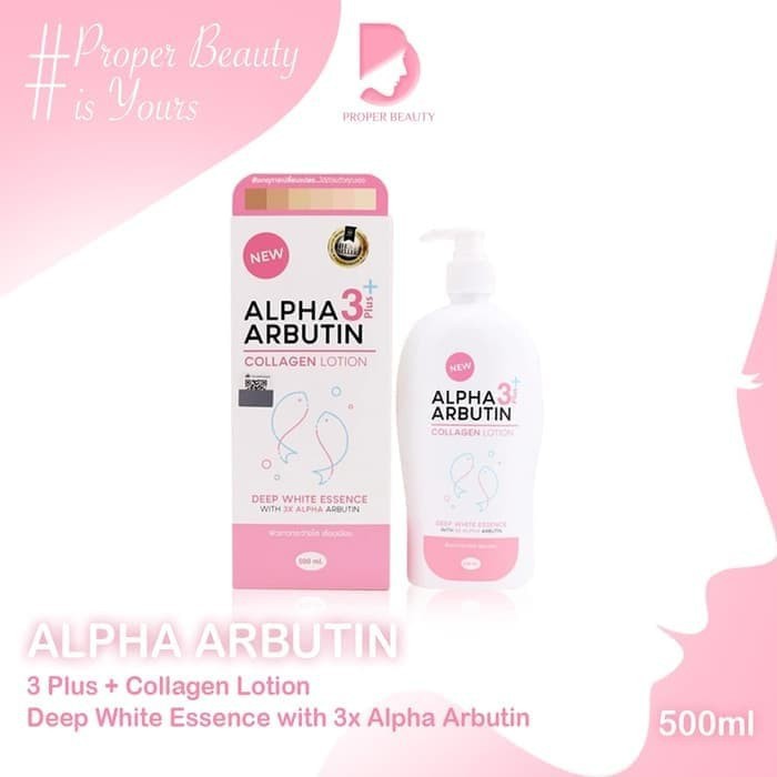 (hàng Mới Về) Lotion Dưỡng Trắng Da Alpha Arbutin 3 Plus Collagen