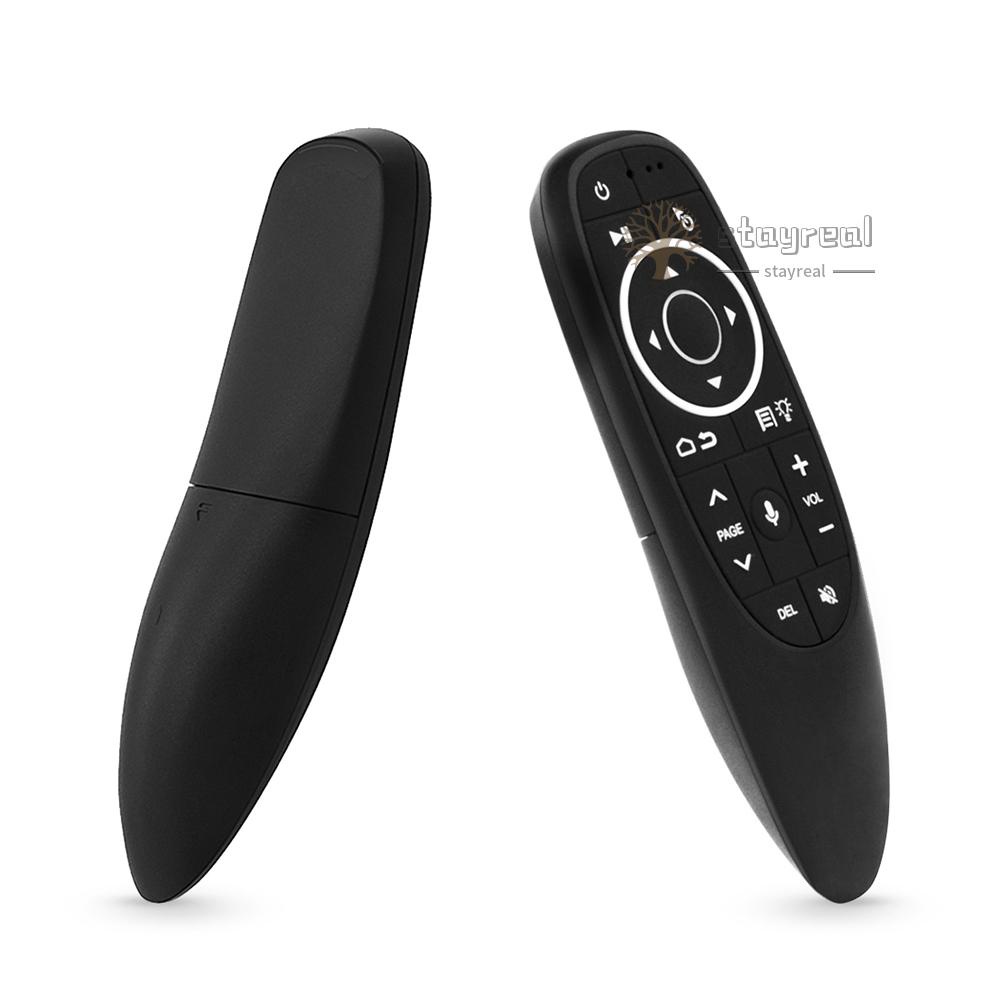 Điều Khiển Từ Xa G10S Pro 2.4g Không Dây Tích Hợp Đầu Nhận Usb Cho Tv Box Thông Minh