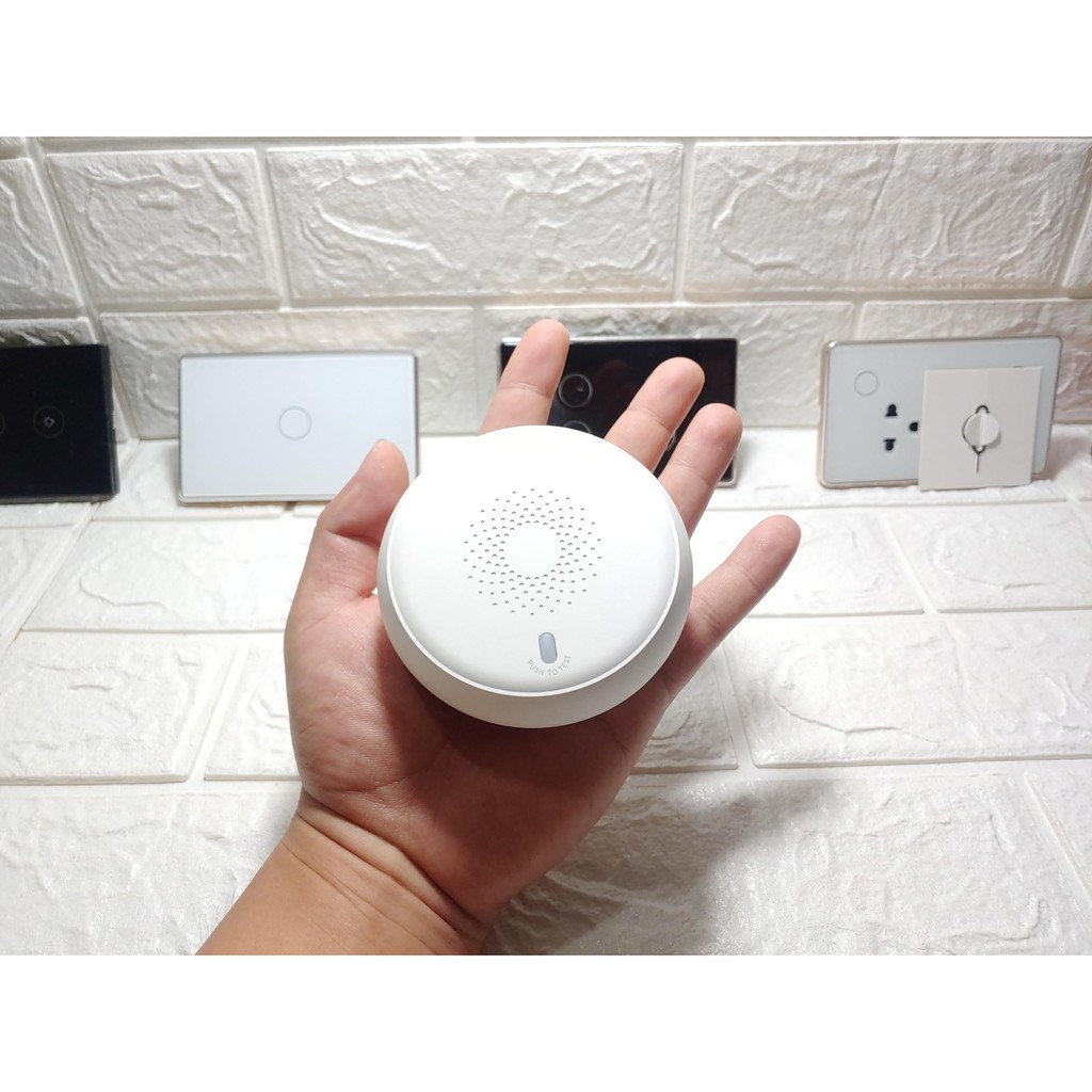 Cảm Biến Báo Khói Cảnh Báo Hỏa Hoạn Zigbee Tuya - dùng pin độc lập