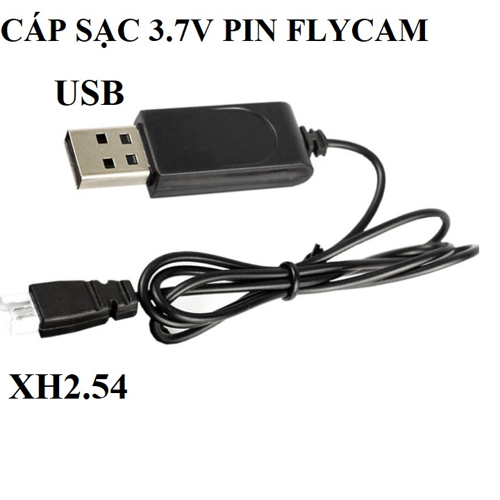 Cáp sạc pin flycam máy bay điều khiển từ xa cổng 3.7v xh2.54 - ảnh sản phẩm 2