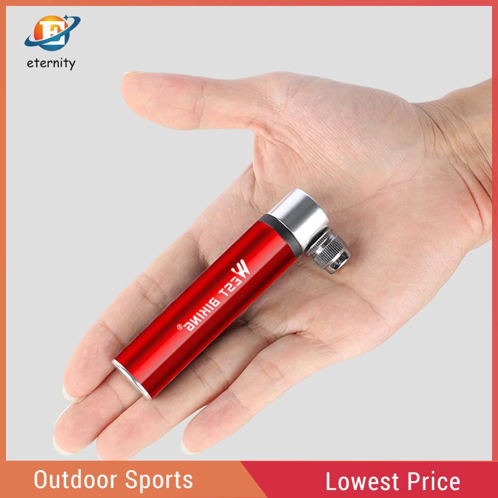 ❤Eternity❤Professional Mini Air Pump Aluminum Alloy Bicycle Tire Basketball Inflator ❤