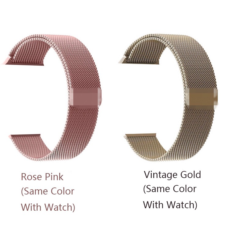 Dây Đeo Kim Loại Milanese Cho Đồng Hồ Thông Minh Apple Watch Se Series 6 5 4 3 40 / 44mm 38mm 42mm