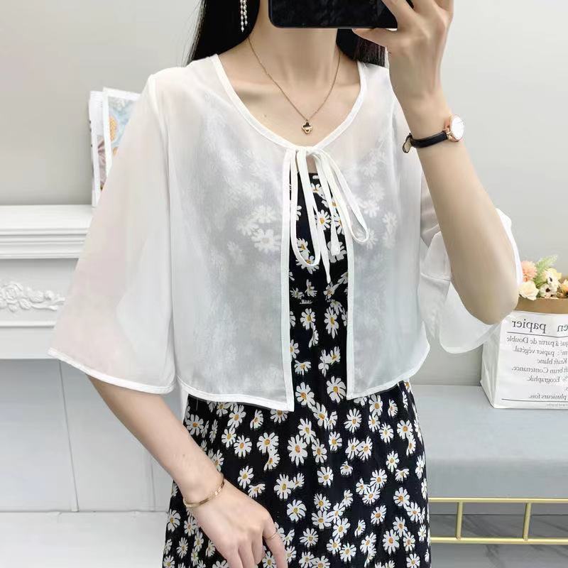 Áo Khoác Voan Mỏng Chống Nắng Thời Trang Mùa Hè Dành Cho Nữ
