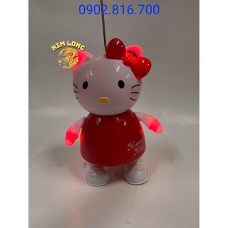Đồ chơi lồng đèn trung thu cho bé gái hình KITTY nhảy phát sáng tặng pin có đèn và nhạc quà tặng trung thu