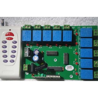Mạch điều khiển từ xa 8 kênh 12v