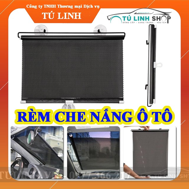 Rèm Che chắn nắng cuộn gọn gàng cho ô tô