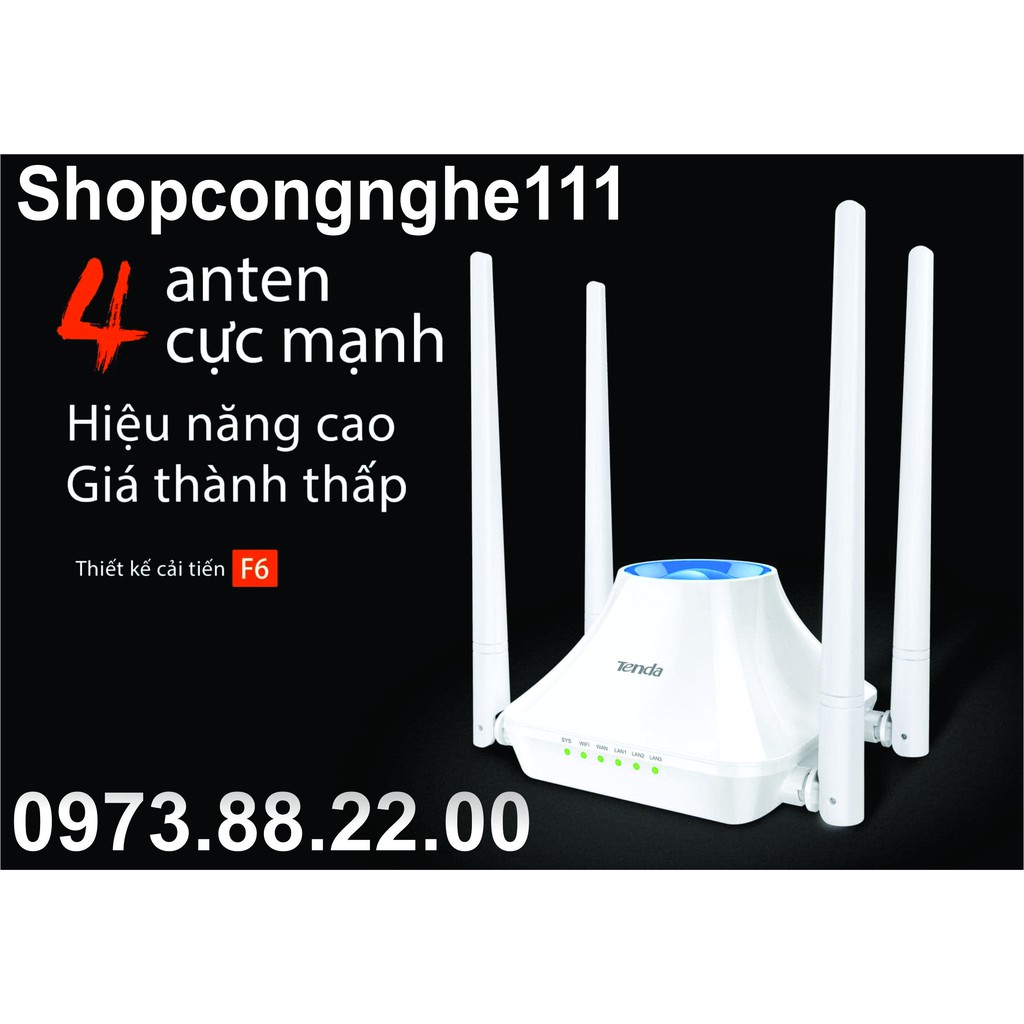 BỘ PHÁT WIFI TENDA F6 CHÍNH HÃNG | BigBuy360 - bigbuy360.vn