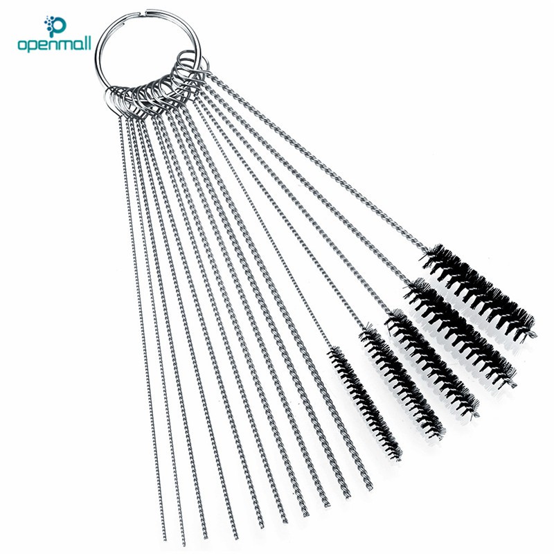 Set 15 bàn chải nhỏ dụng cụ làm sạch bộ chế hòa khí xe máy