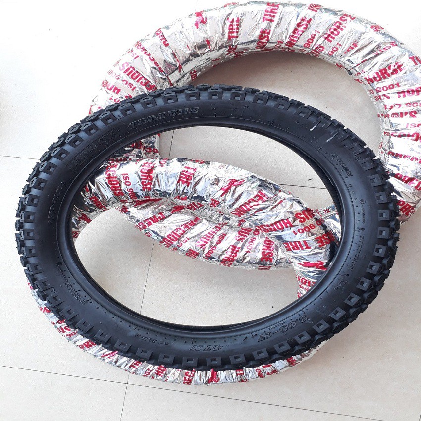 Vỏ lốp xe máy gai chân chó gai địa hình 300-17 lắp cho xe win minks xe địa hình xe độ classic cafe racer các loại
