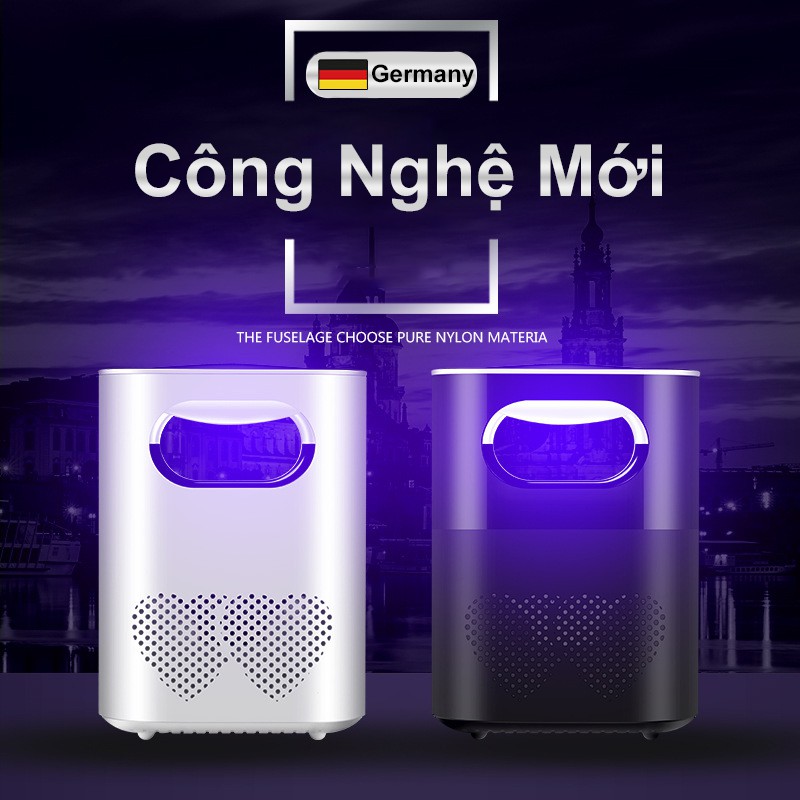 Đèn bắt muỗi kiêm máy đuổi ruồi muỗi  thông minh - máy bắt muỗi cổng USB - DBM01