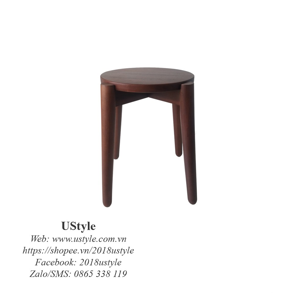 Ghế gỗ tự nhiên - Ghế tự lắp ráp Ustyle (CHAIR 24)