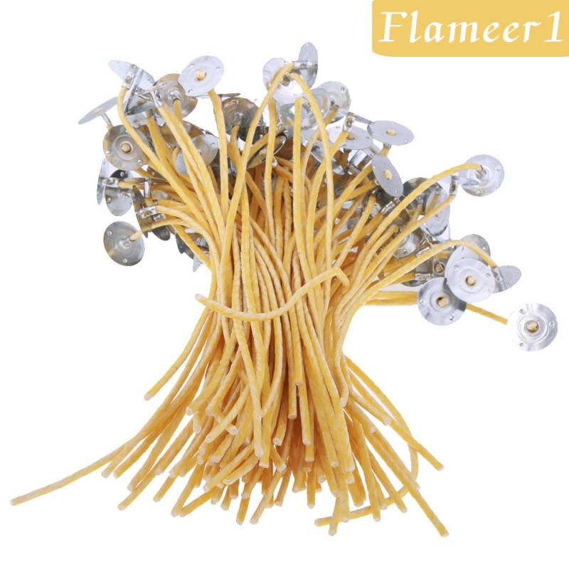 [Flameameer1] 50 Lõi Nến Sáp Ong 20cm Làm Nến DIY