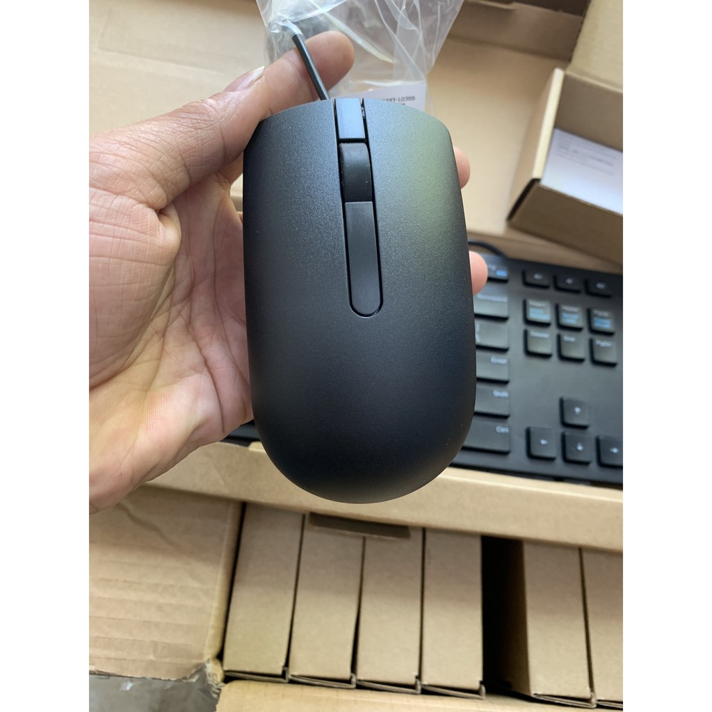 Giá siêu rẻ Bộ Phím Chuột Dell Có Dây KB216 + MS116 - Hàng Chính Hãng