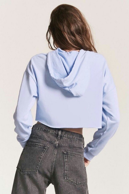 áo hoodie LE VIS croptop nỉ da cá vnxk