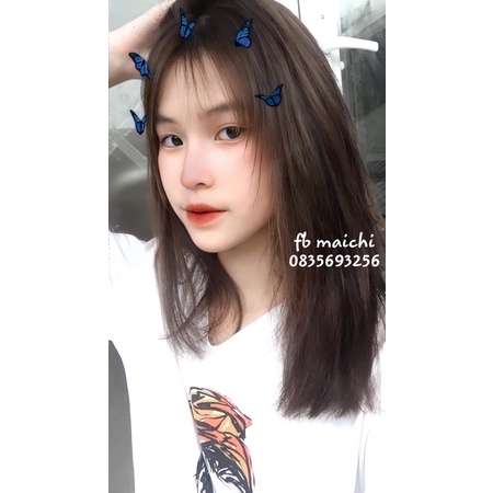 Thuốc nhuộm tóc màu nâu trà đen