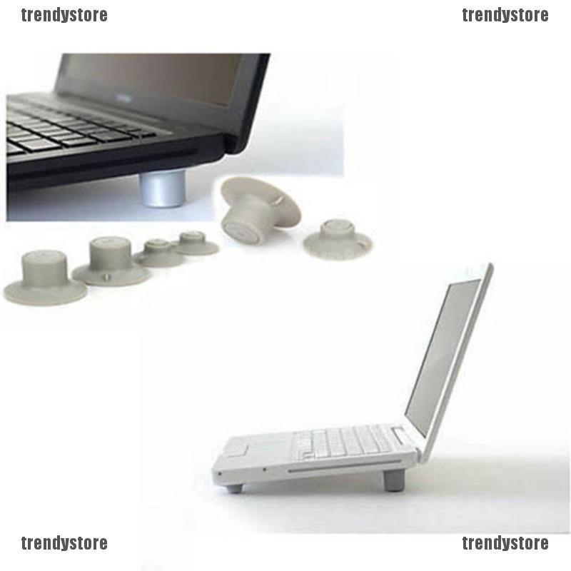 Set 4 chân đế tản nhiệt chống trượt tiện dụng cho máy tính