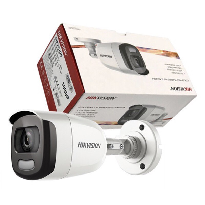 Camera TVI HIKVISION ColorVu DS-2CE10DFT-F có màu ban đêm chính hãng