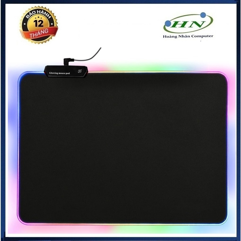 Bàn Di Chuột, Lót Chuột Pad đèn led RGB kích thước (35CM*25CM*4MM)