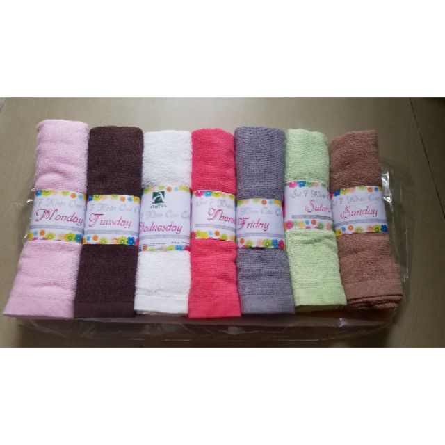 🍒🍒SET 7 KHĂN CAO CẤP ATHENA- CHẤT LIỆU 100% COTTON THIÊN NHIÊN