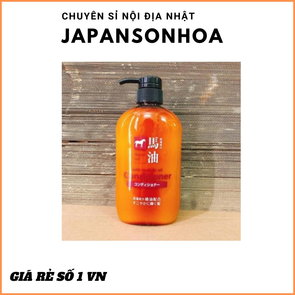 Dầu xả mỡ ngựa nhật bảnCHÍNH HÃNG - Làm sạch tóc và da đầu, kích thích mọc tóc.