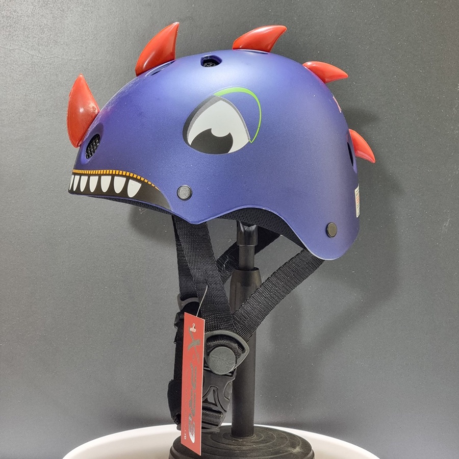 Mũ bảo hiểm nửa đầu trẻ em GRO khủng long dành cho bé