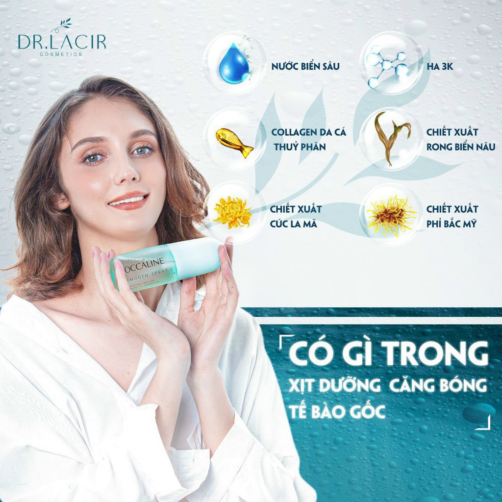 XỊT KHOÁNG DƯỠNG TẾ BÀO GỐC LAMER CARE, DR LACIR,chăm sóc da, làm sạch da đúng cách | BigBuy360 - bigbuy360.vn