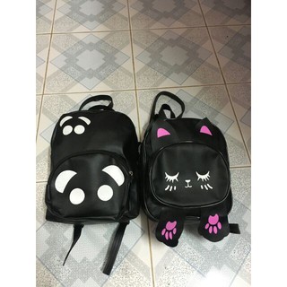 [Free Ship HCM HN] [BINO] Balo thời trang - MÈO CHÂN HỒNG
