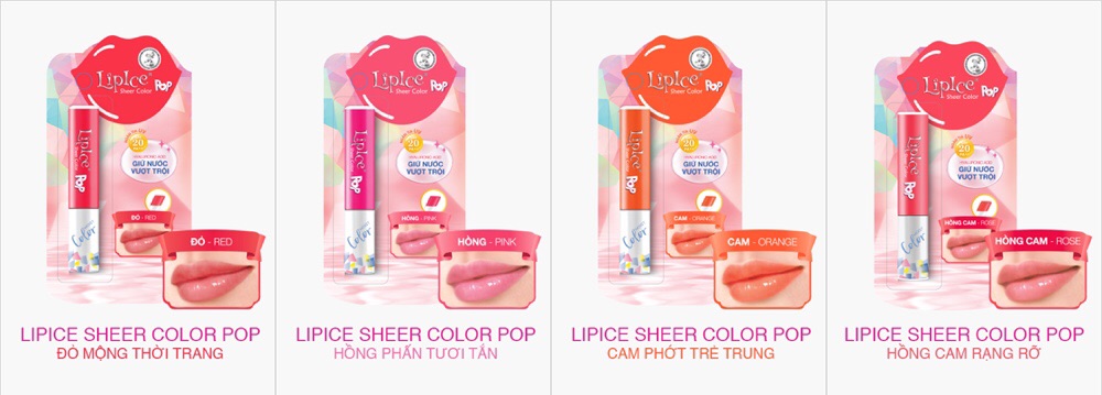 Son LipIce Sheer Color Pop