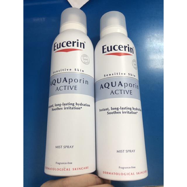 Xịt Khoáng Chống Lão Hóa Eucerin Aquaporin Active  [CHÍNH HÃNG]