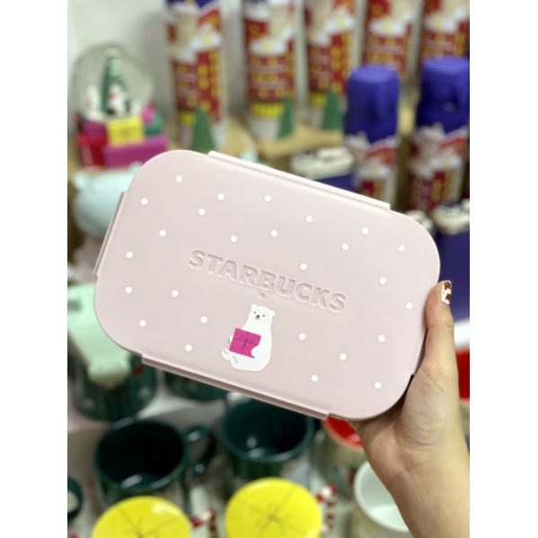 Hộp cơm Starbucks Starbucks giáng sinh 2021 ❤️