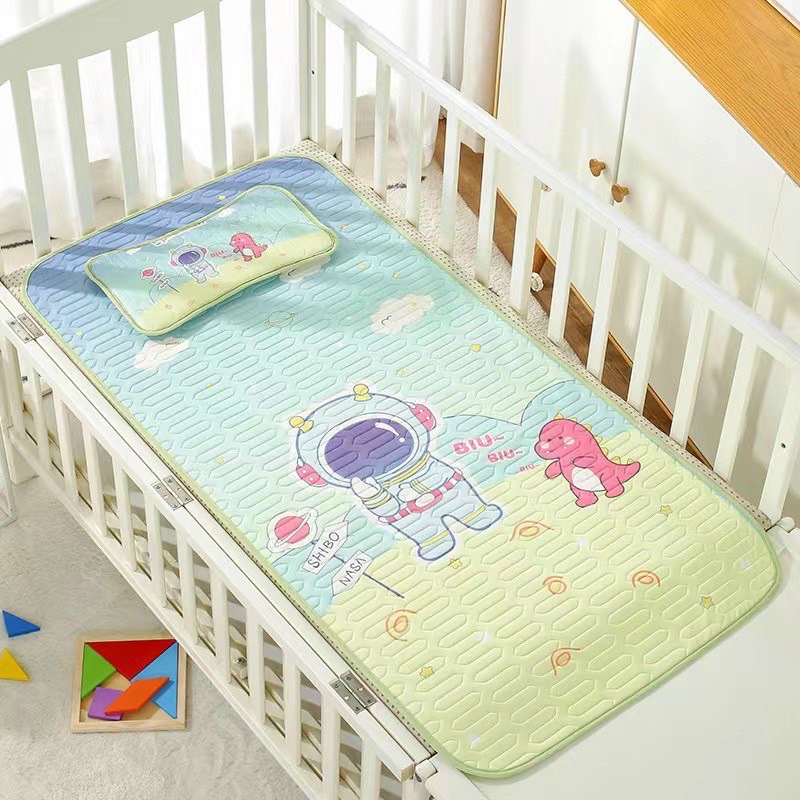 Chiếu Điều Hoà Cotton Cao Su Non Cao Cấp Cho Bé