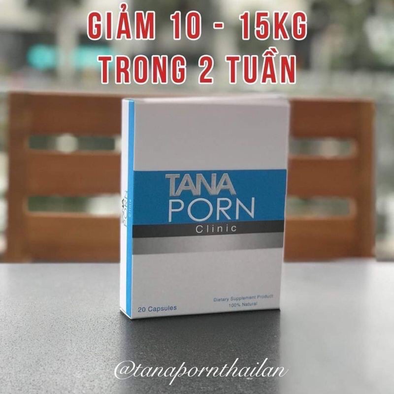 GIẢM CÂN TANAPORN 7 CHO CƠ ĐỊA KHÓ GIẢM