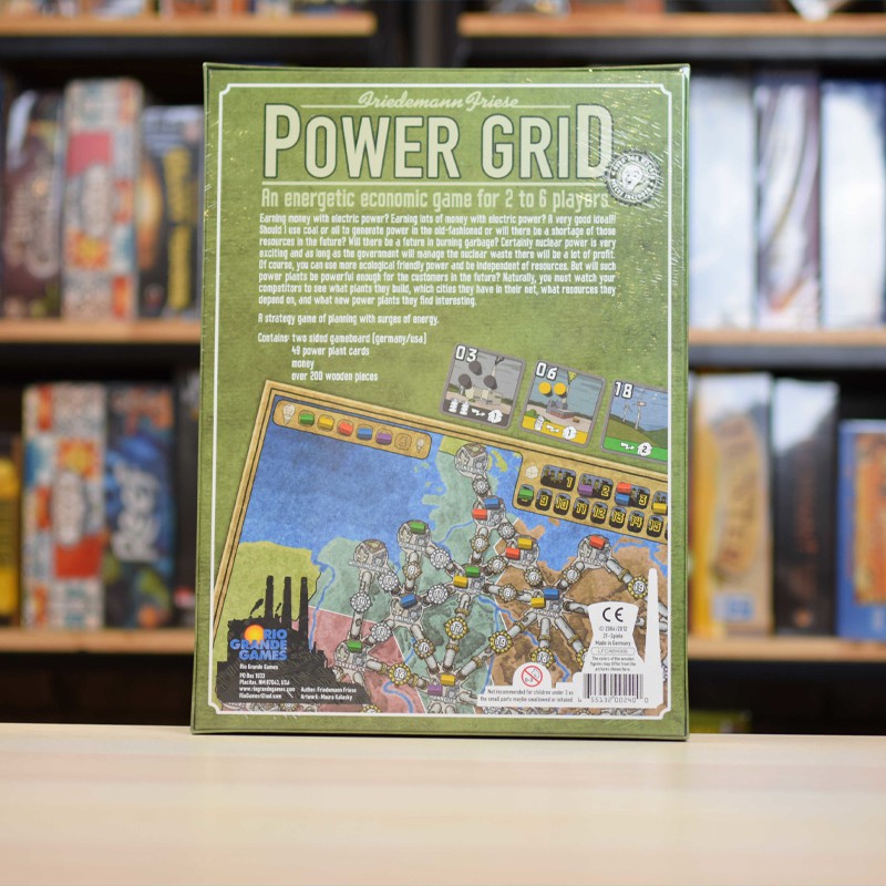 Bộ trò chơi Board game Power Grid vui nhộn