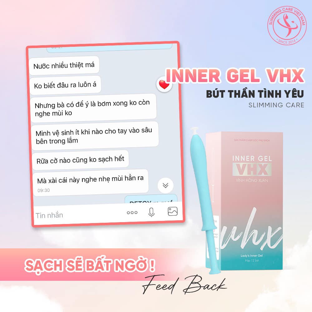 [HỘP LỚN 12 BÚT] Bút Yêu VHX Vĩnh Hồng Xuân Slimming Care, Hộp Full 12 Bút, Tặng Kèm 12 Miếng BVS Cao Cao Cấp