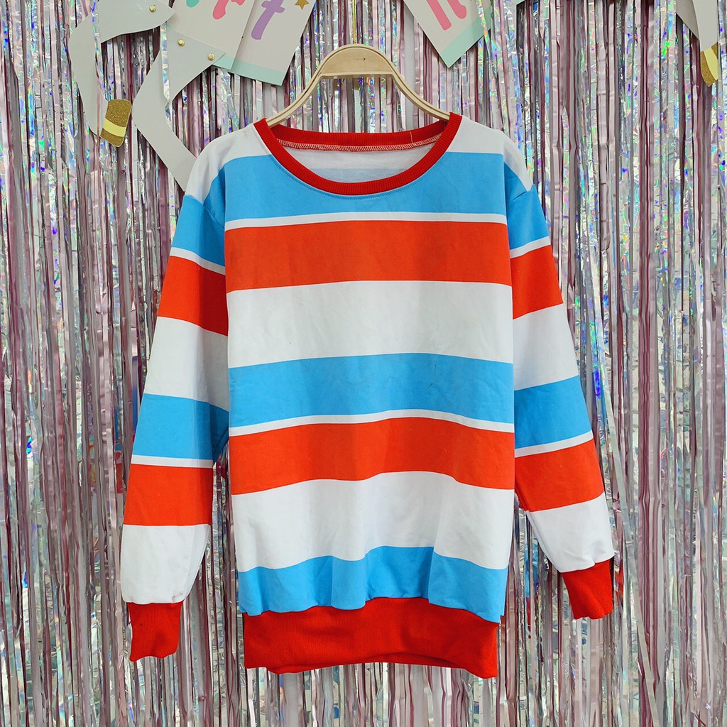 Áo sweater form rộng chất thun cotton dày dặn hot hot