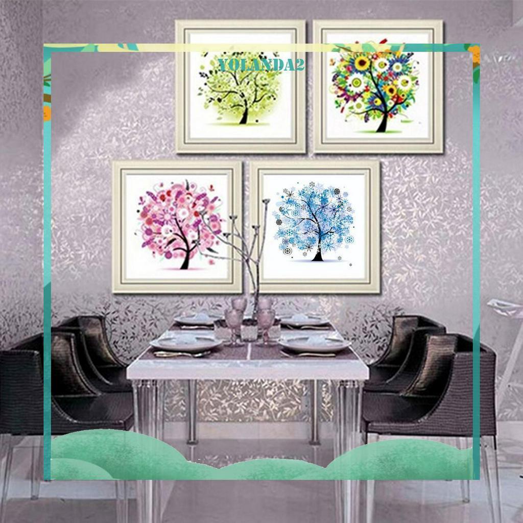 Tranh Cây Bốn Mùa 5d