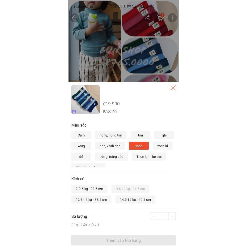 combo 22 áo giữ nhiệt cổ 5 phân