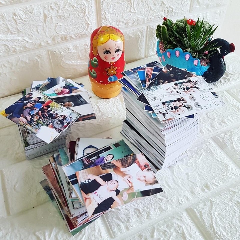 In Ảnh Ép Chống Nước, Phai Màu