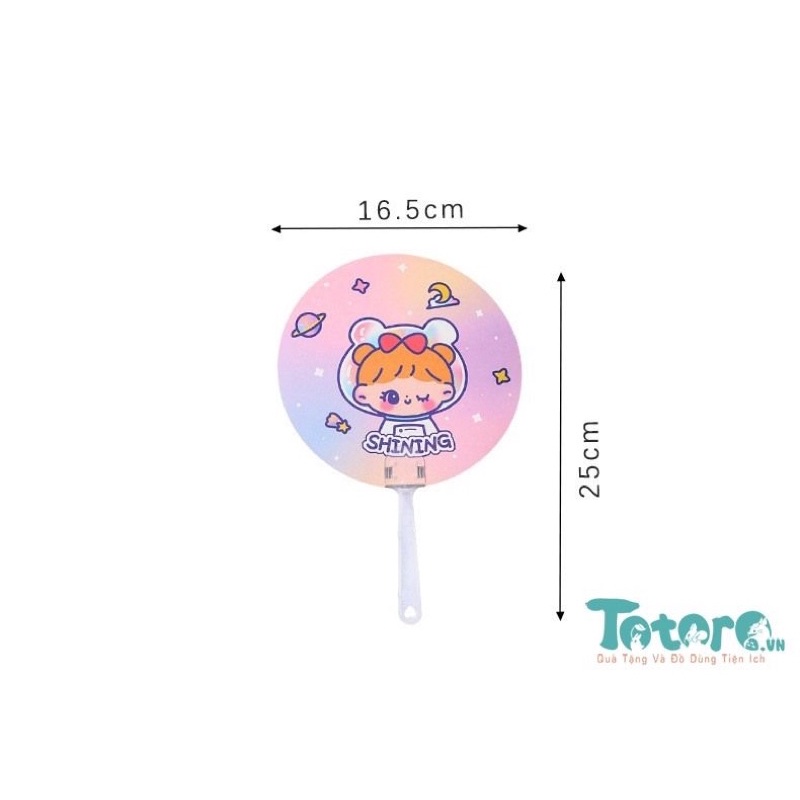 Quạt tay Thú xù Summer, Nhoc bò sữa