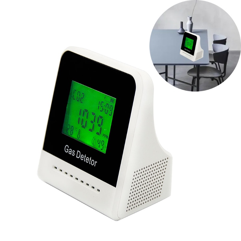 Thiết Bị Phát Hiện Độ Ẩm Không Khí Carbon Dioxide Có Chức Năng Báo Động Trong Nhà