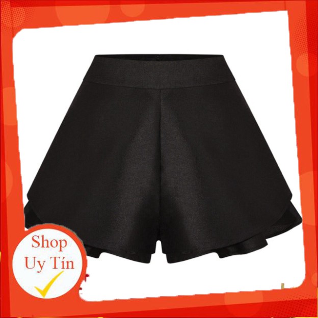 Quần váy xoè đen tingoan CHARMIE SKORT/BL