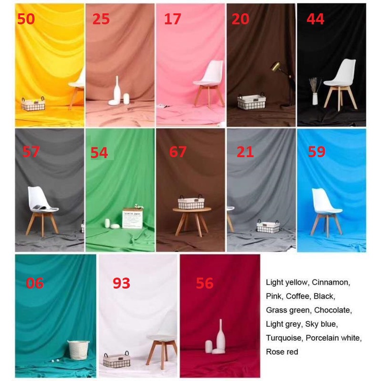 Phông vải cotton cao cấp phông nền chụp hình quay phim