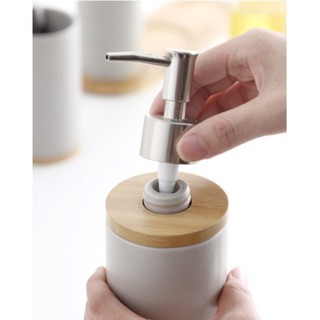 Bình đựng xà phòng bằng sứ