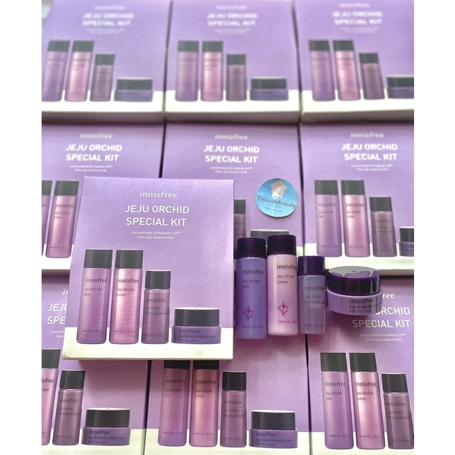 Bộ Dưỡng Da Mini Chống Lão Hóa Innisfree Jeju Orchid Special Kit