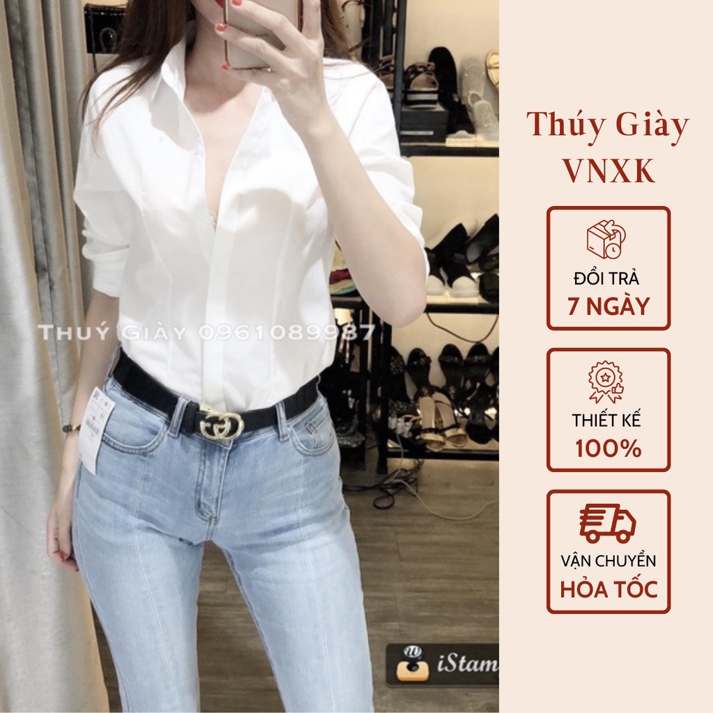 Áo Sơ mi nữ công sở áo sơ mi công sở dài tay , chất vải đẹp , hàng loại 1 ảnh thật đủ size